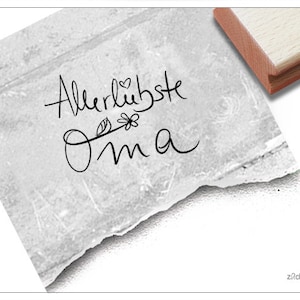 Timbre Dearest Grandma - tampon de texte pour grand-mère, grand-mère, souhaits d'anniversaire, cartes et étiquettes cadeaux, artisanat, décoration, scrapbook