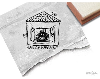 Süße Eulen-Stempel Für Lehrer & Schüler | 9 Motive Für Lob & Motivation | Handgemachte Holzstempel