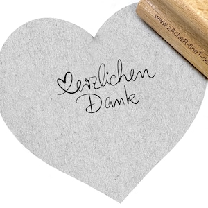 Sello GRACIAS - sello de texto, escritura a mano, para tarjetas, etiquetas, gracias, decoración, álbum de recortes