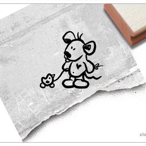 Tampon animal tampon bébé souris - tampon enfant animal souris - pour crèche, chambre d'enfant et école, bricolage et décoration, cadeau pour enfants