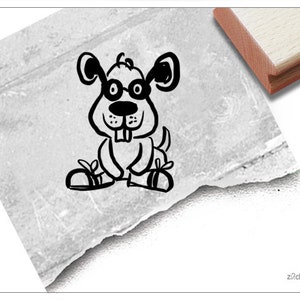 Stempel Tierstempel RATTE Ralli - Kinderstempel, Geschenk für Kinder, Geburtstag, Kita, Kinderzimmer, Schule, Einschulung, Schultüte,Basteln