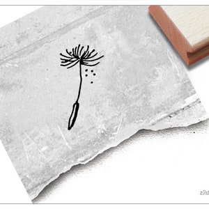 Stempel Motivstempel Pusteblume, Löwenzahn - Bildstempel zum Dekorieren von Karten u. Geschenken, für Beruf, Kunst, Basteln, Deko, Scrapbook