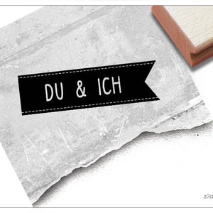 Stempel tekststempel - banner JIJ & IK