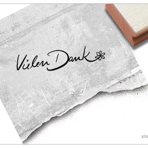 Sello Gracias - Pequeño sello de texto escrito a mano para agradecimientos, tarjetas, etiquetas, etiquetas de regalo, manualidades, decoración, álbum de recortes
