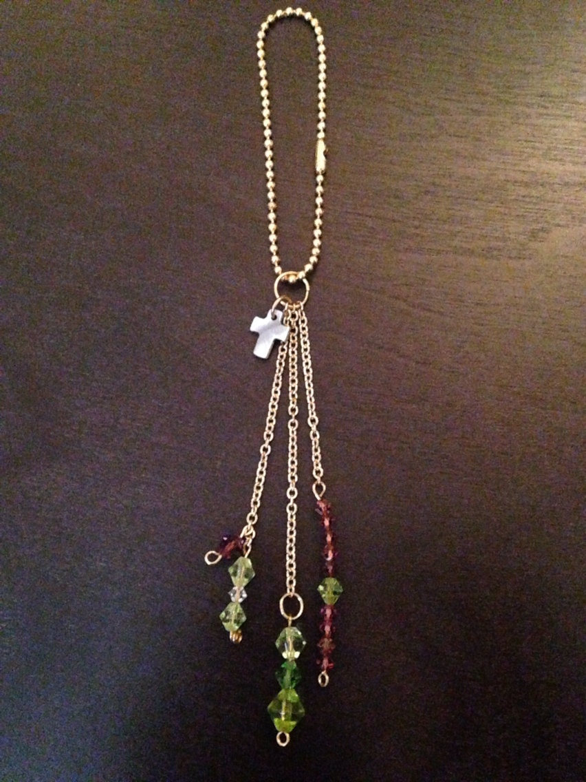 Beaded Car Charm Etsy