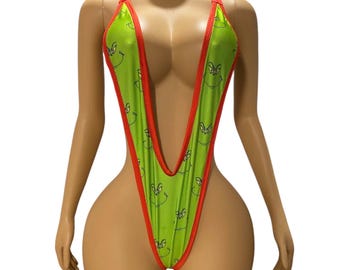 Grinch sling shot outfit