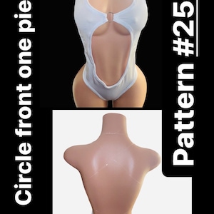 Circl front one piece pattern