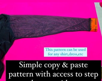 Sleeve pattern
