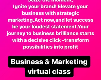Business & marketing