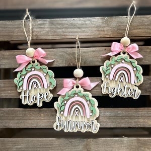 Cancer Awareness ornament