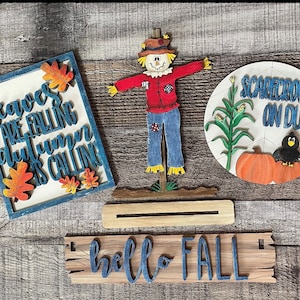 Hello Fall interchangeable wagon set