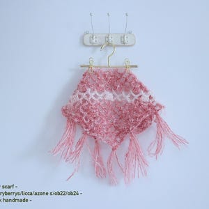 doll size - triangular scarf