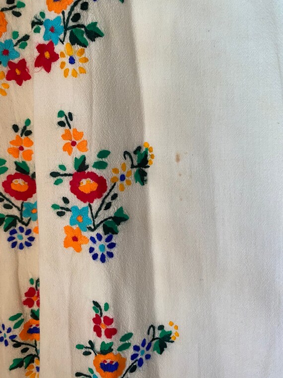 Embroidered Flower Native Dress - image 6