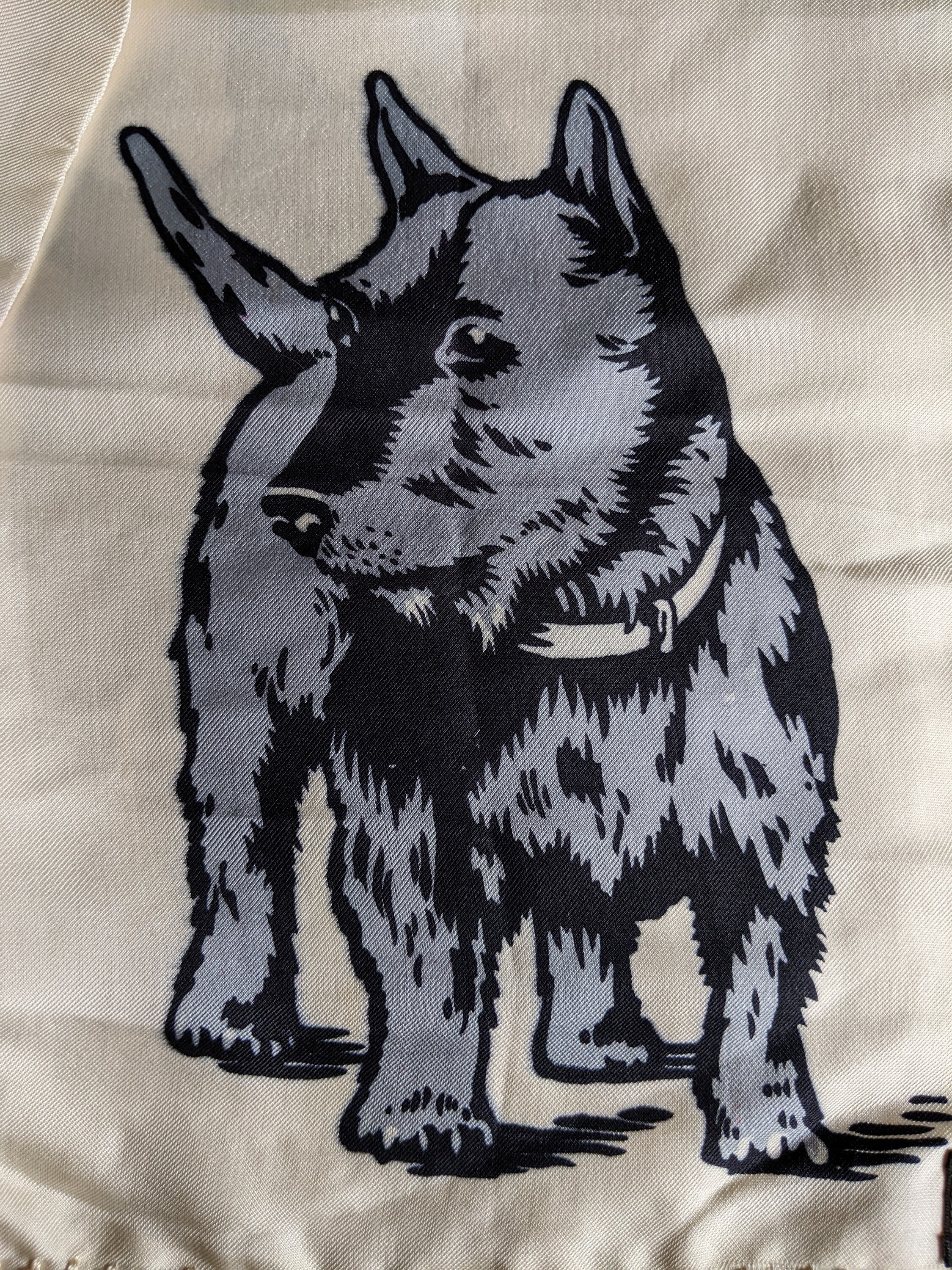 Scottie Dog Scarf Etsy