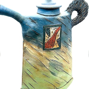 Jarra retro pop de cerámica Cunningham Pottery