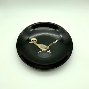 Couroc Dish, Couroc, Couroc Roadrunner Dish, Couroc 1960s, MCM Dish, Cute MCM Roadrunner Dish, Cute MCM Dish