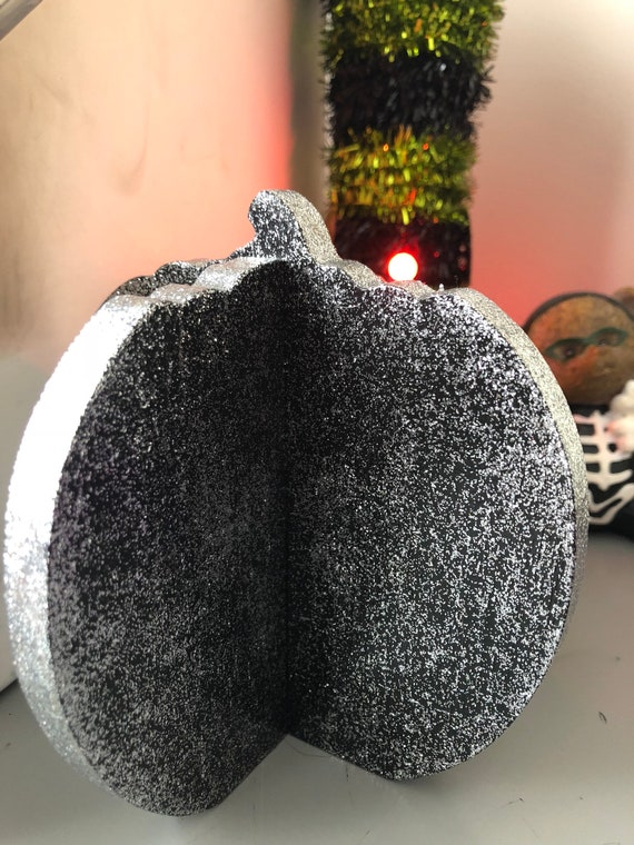 3d Glitter Pumpkin