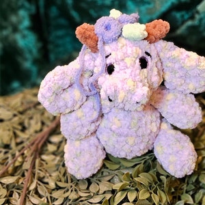 Faerie Dragon Crochet Pattern - DIY Amigurumi Tutorial, Fantasy Creature, Beginner-Friendly Instructions, Pattern Only