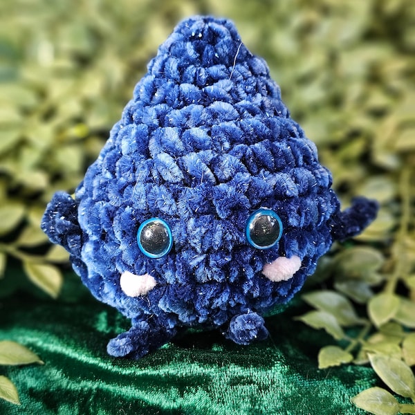 Will-o-wisp/Raindrop Mini Crochet Plushies