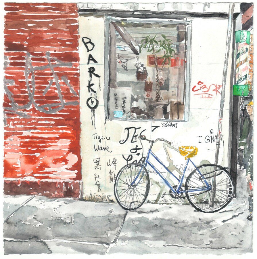 Barko Bike Fine Art Print