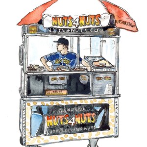 Nuts4Nuts - 水彩画のアートプリント
