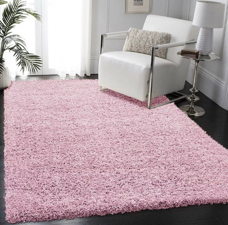 New in Packing Baby Pink Shaggy Rugs Etsy