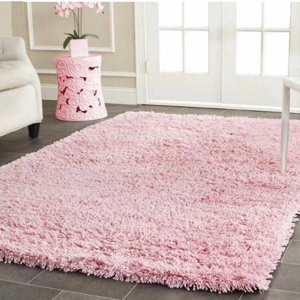 Pink Rug Etsy UK
