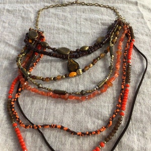 Handmade Multi-Strand necklace image 2