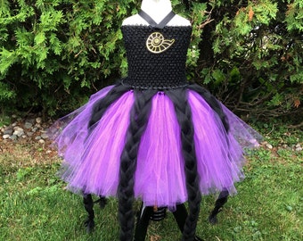 Ursula Costume, Halloween Costume, Villain Costume, The Little Mermaid Costume, Ursula Tutu