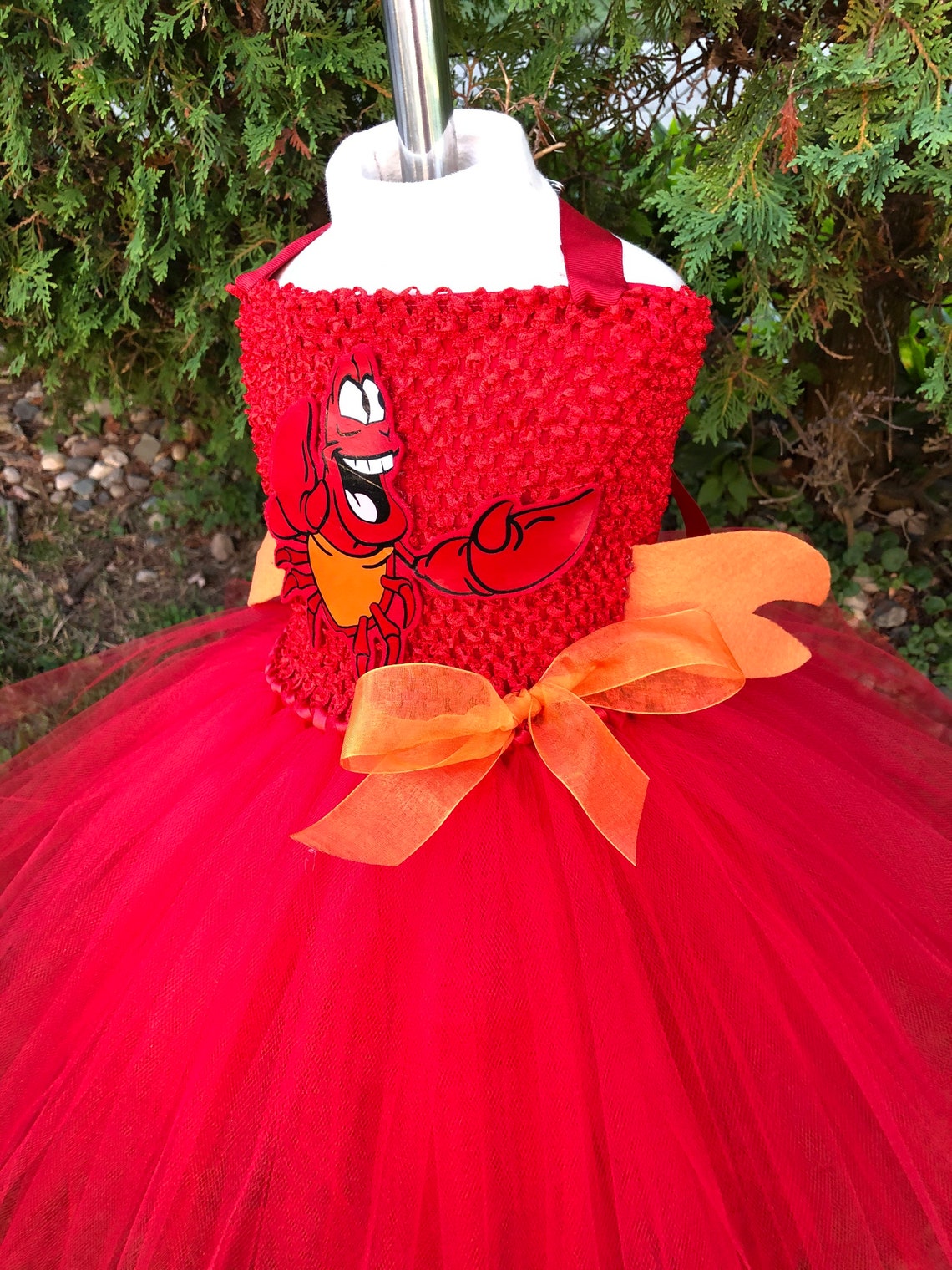 Sebastian Costume Girls Sebastian the Little Mermaid Costume Etsy