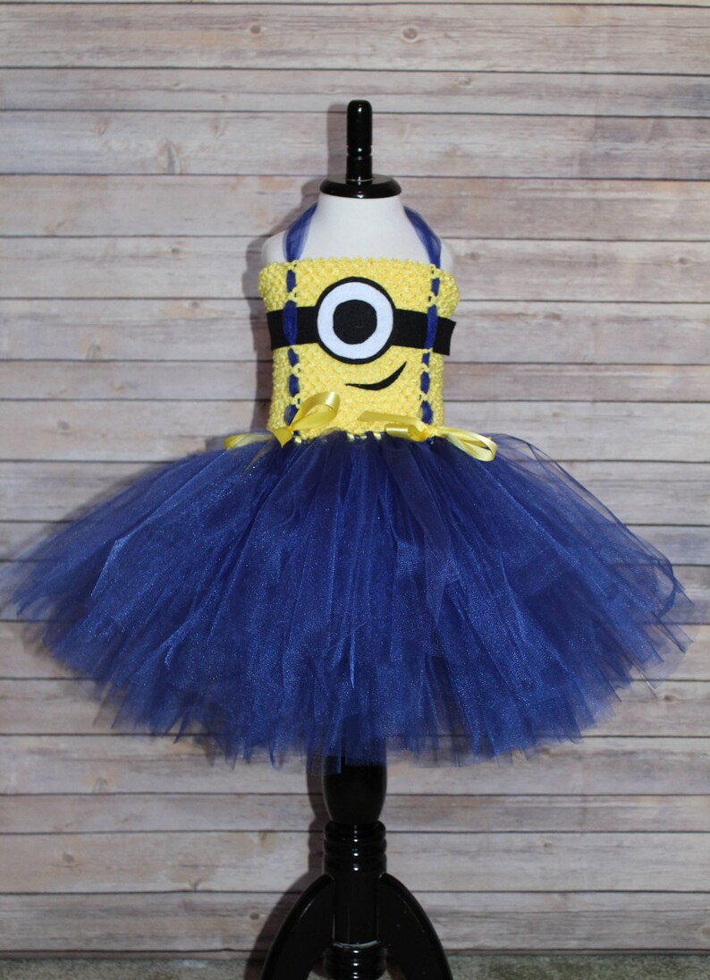 minion costume baby girl