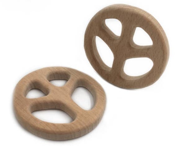 peace sign teether