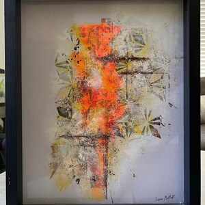 Abstract Art, Abstract Artwork, Abstract Painting on Paper, Original Painting on Paper, Modern Art, Acrylic Painting, 11x14 Art on Paper