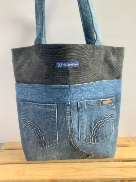 jeans school bag