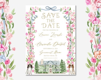 Custom Save the Date | Fairytale | Alice in Wonderland | Digital Only