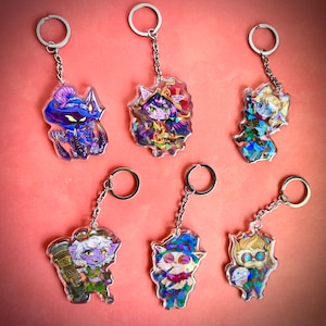 Yordles of Runeterra Keychains!