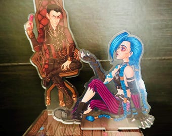 Jinx Missing Silco Standee