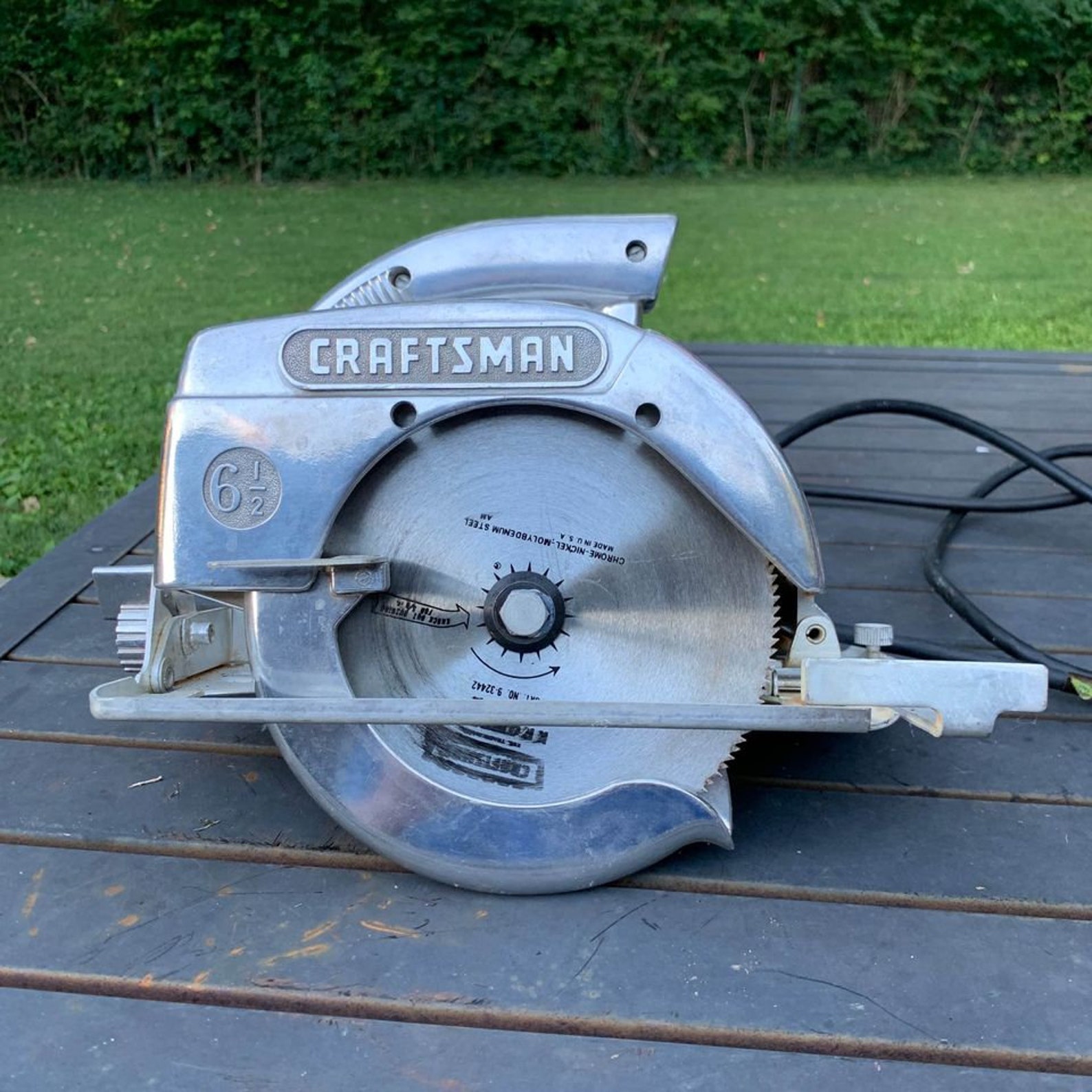 Vintage 1960 Craftsman 6 1/2 Circular Saw Model Etsy