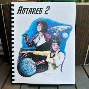 Star Trek Antares 2 Vintage Fanzine TOS from 1998