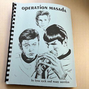 Star Trek TOS - Operation Masada - Vintage Novella Fanzine from 1995