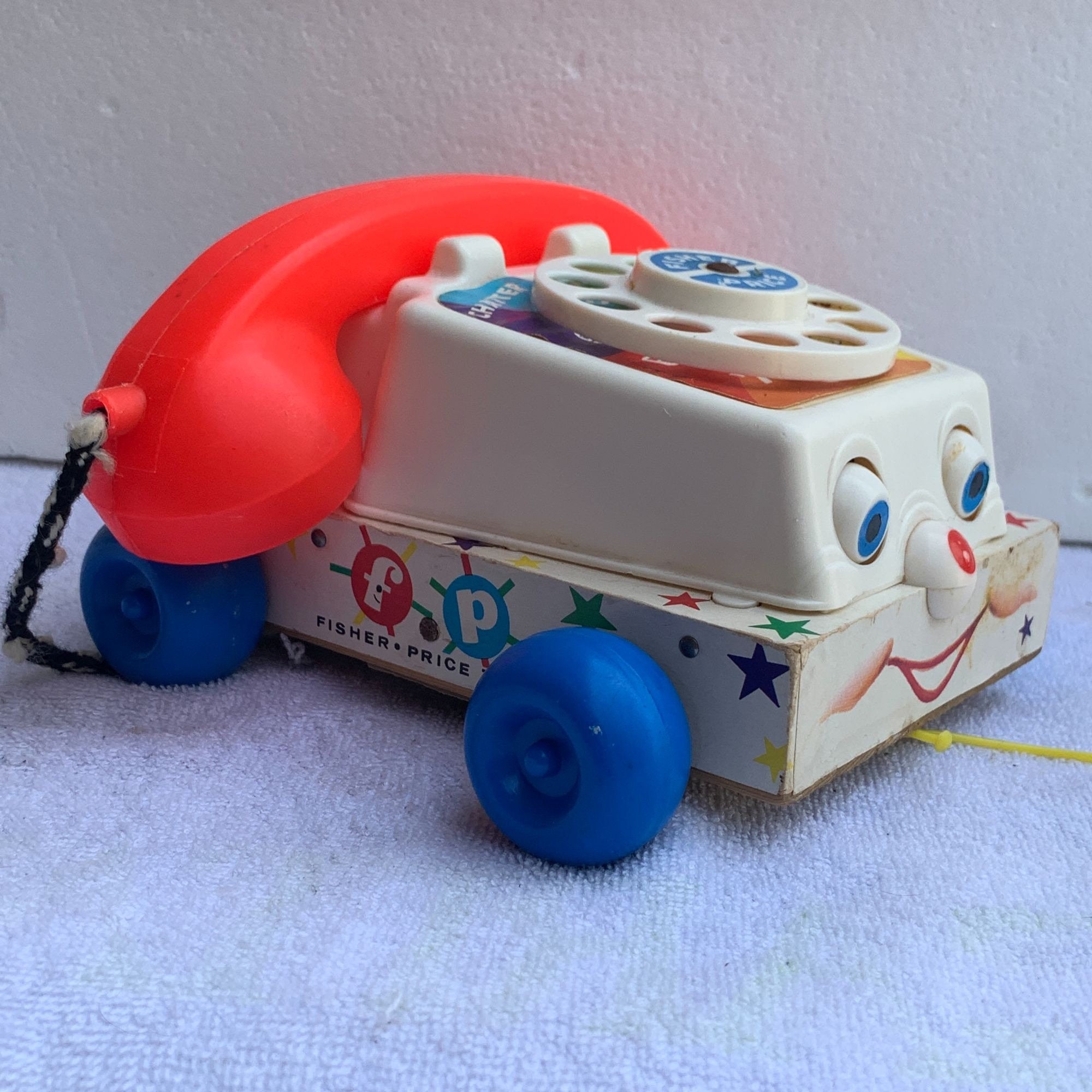 Vintage Fisher Price Chatter Phone Toy 1967 1984, Old School Toys, Pretend  Play, Toy Mementos, Retro Memorabilia 