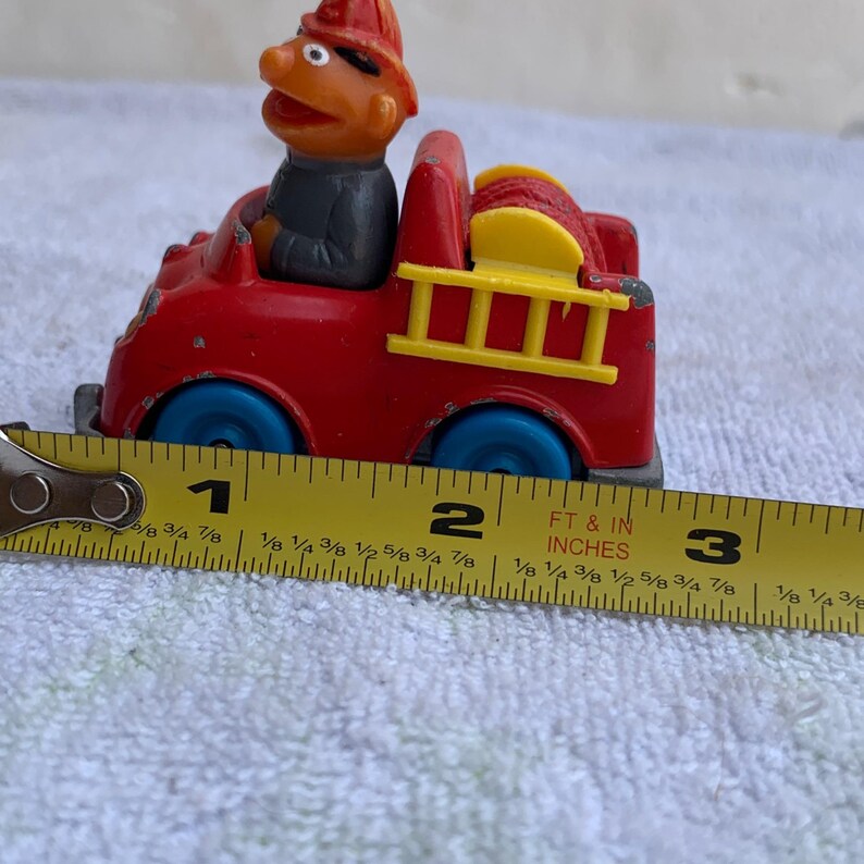 Elmo Fire Engine Playskool Sesame Street 1981 Ernies Fire Truck Diecast Muppets Toy - Etsy
