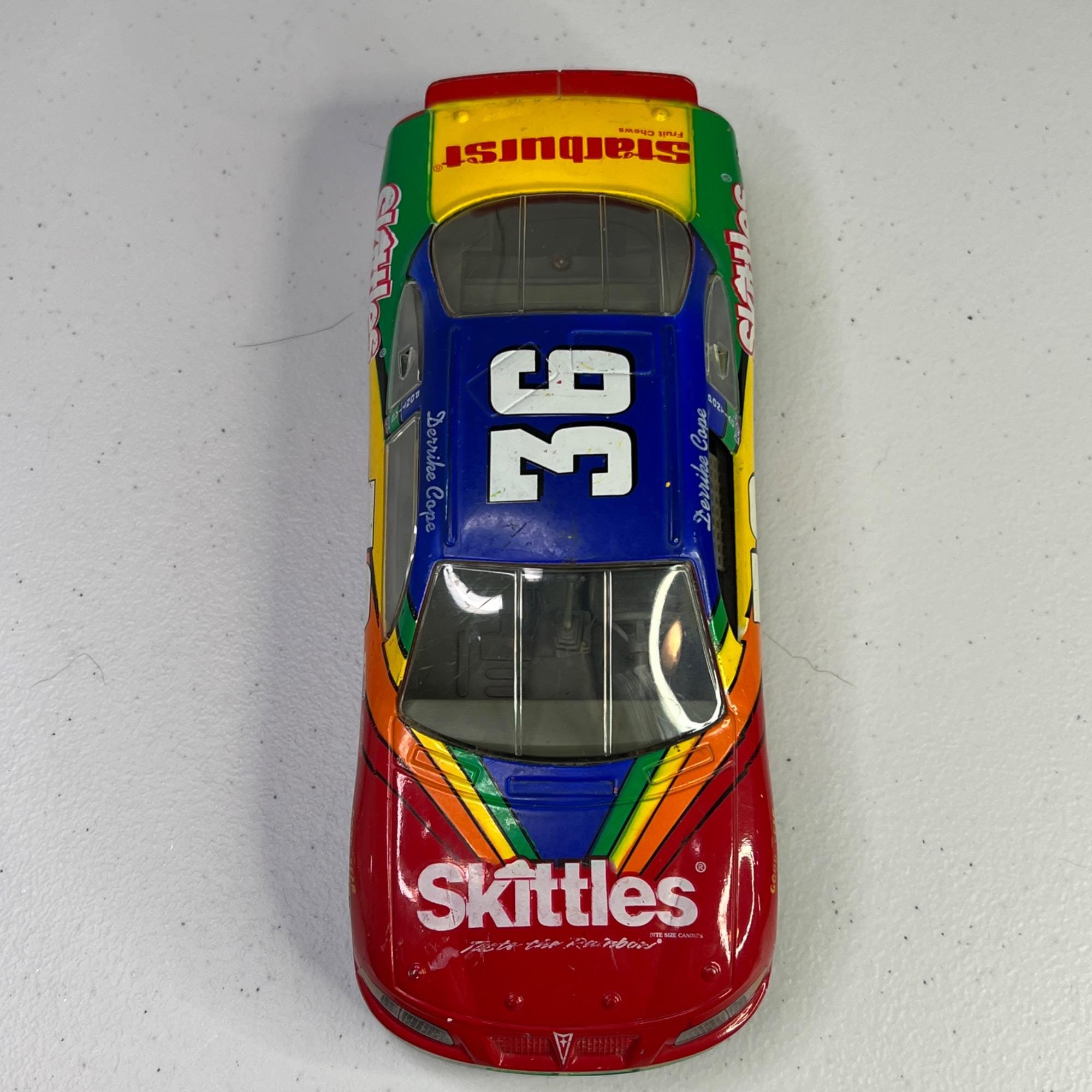 NASCAR Diecast Model 1996 Pontiac Grand Prix #36 Skittles Derrick