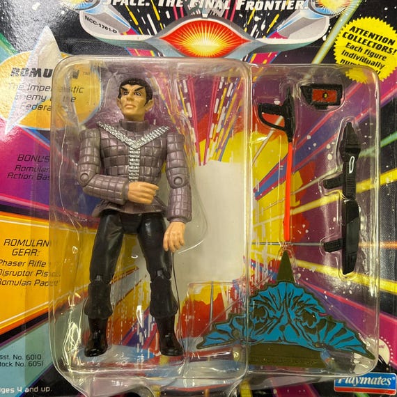 Star Trek the Next Generation Romulan Action Figure 1993 Playmates