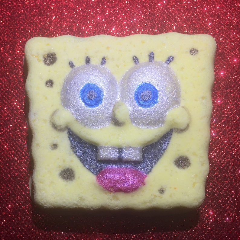Spongebob Squarepants Bath Bomb Etsy UK