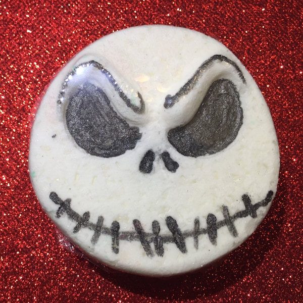 Nightmare Before Christmas large Jack Skellington bath bomb