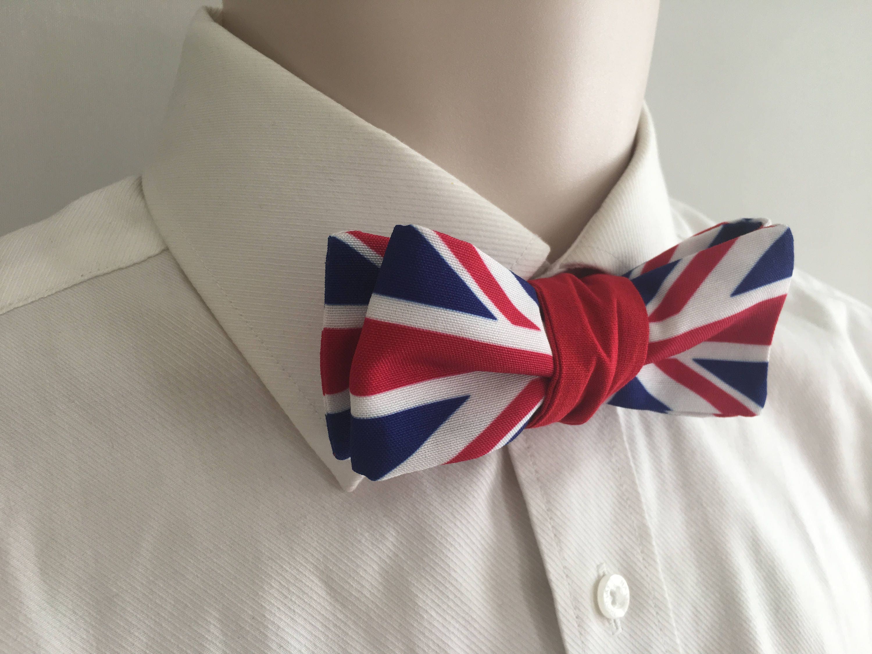 mens union jack tie