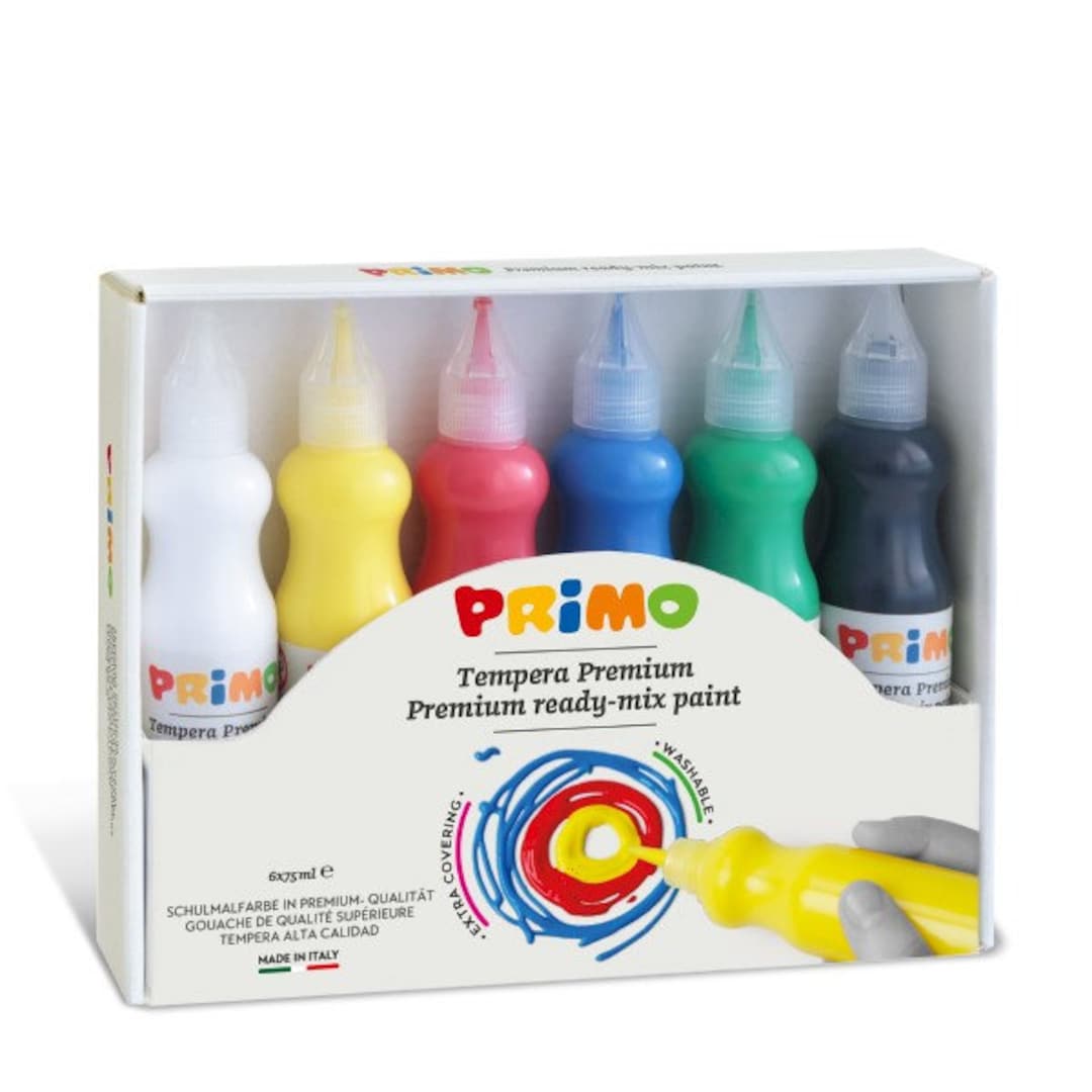 Pro Art 2-Ounce 6 Color Tempera Paint Set Regular Colors