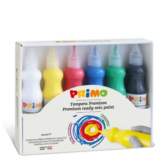 Primo Ready-mix Poster Paint 6 Colours 