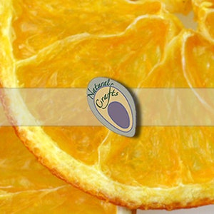 May include: Close-up of dried orange slices, a popular ingredient for crafting and decorating. The slices are a vibrant yellow-orange color and have a natural, rustic look. The image includes the text "Natural Crafts".
